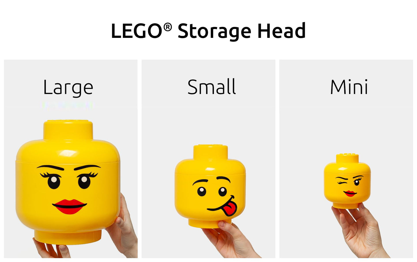 Lego Storage 40310622 Head Small, Girl