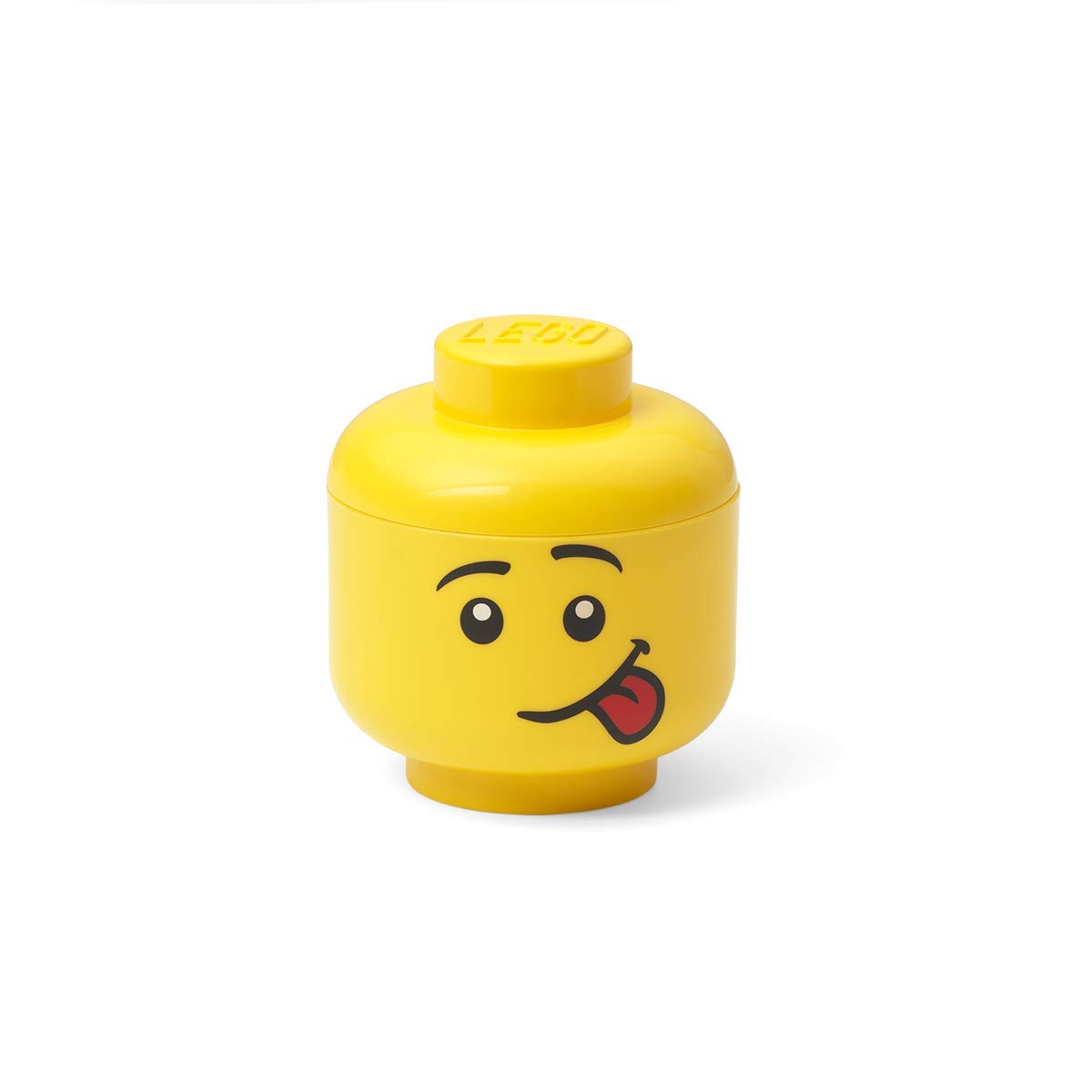 LEGO Mini 4 x 4.5 Inch Plastic Storage Head | Silly