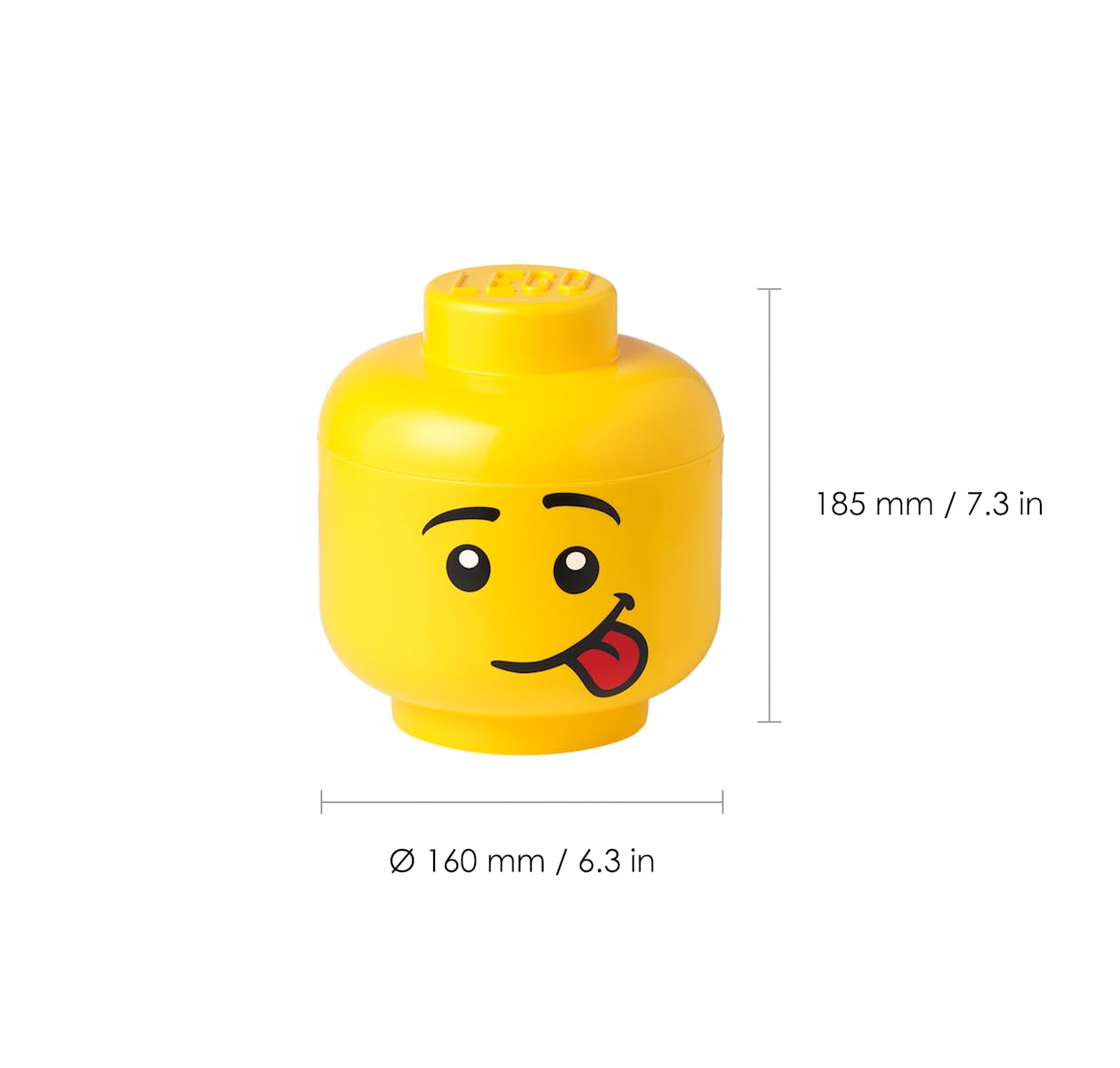 LEGO Storage 40310632 Head Small, Boy