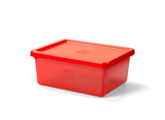 LEGO Sort & Store 17.7L Durable Polypropylene Organizer with Removable Dividers for Bricks, Mini-Figures & Accessories